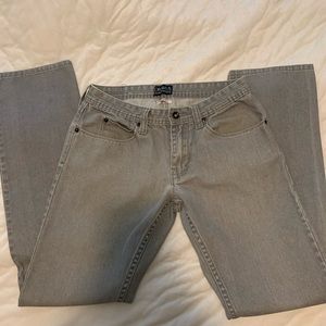 Men’s grey jeans